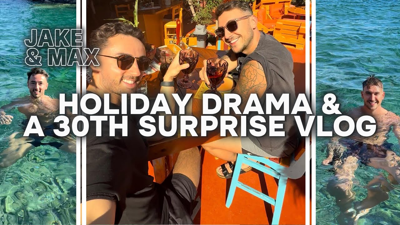 Jake&Max: Santorini Part 1 - A Chaotic Change of Plans & A BIG Surprise!