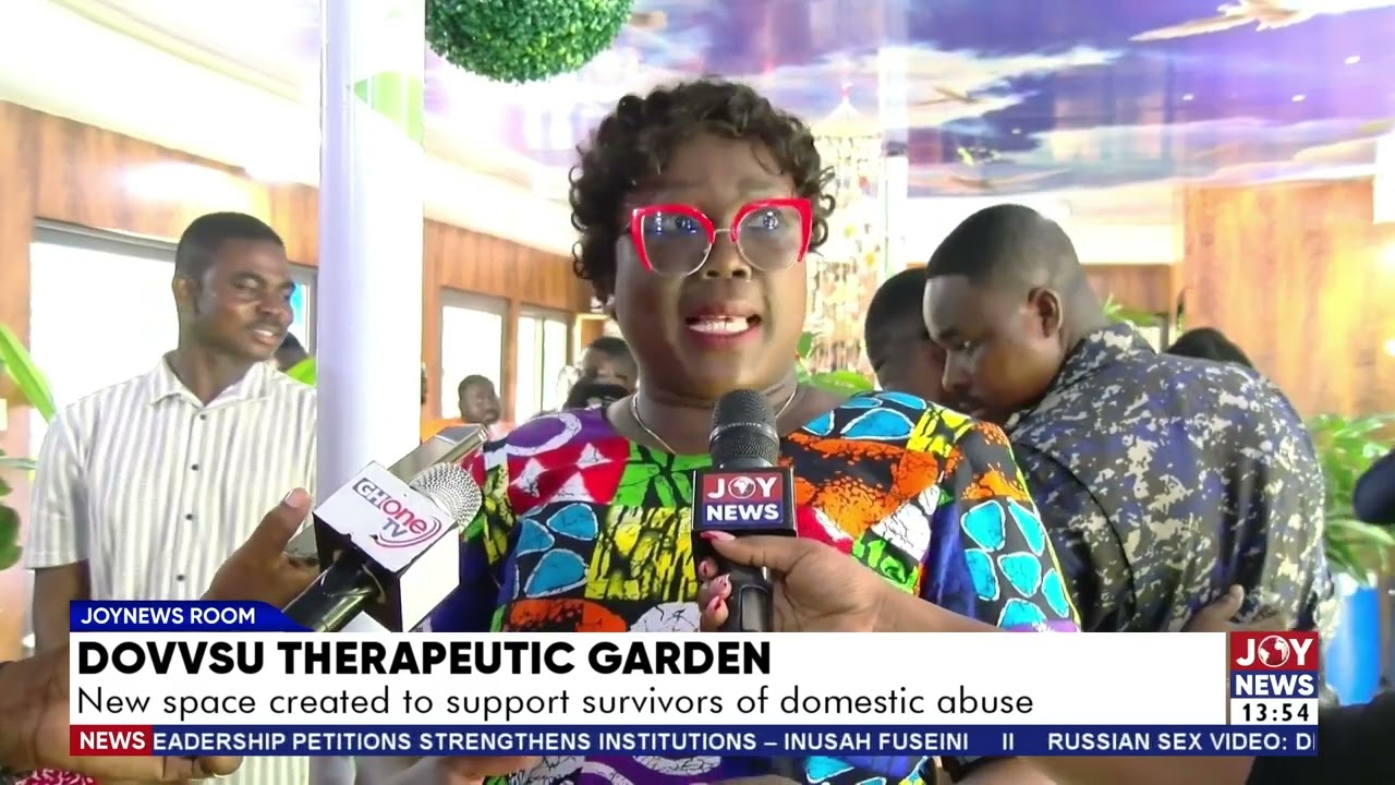 DOVVSU therapeutic garden: New space created to support survivors of domestic abuse.