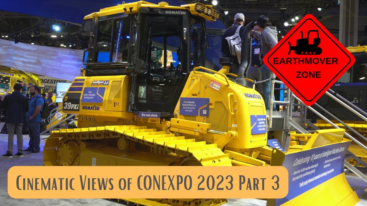 Cinematic Views of CONEXPO 2023 Part 3