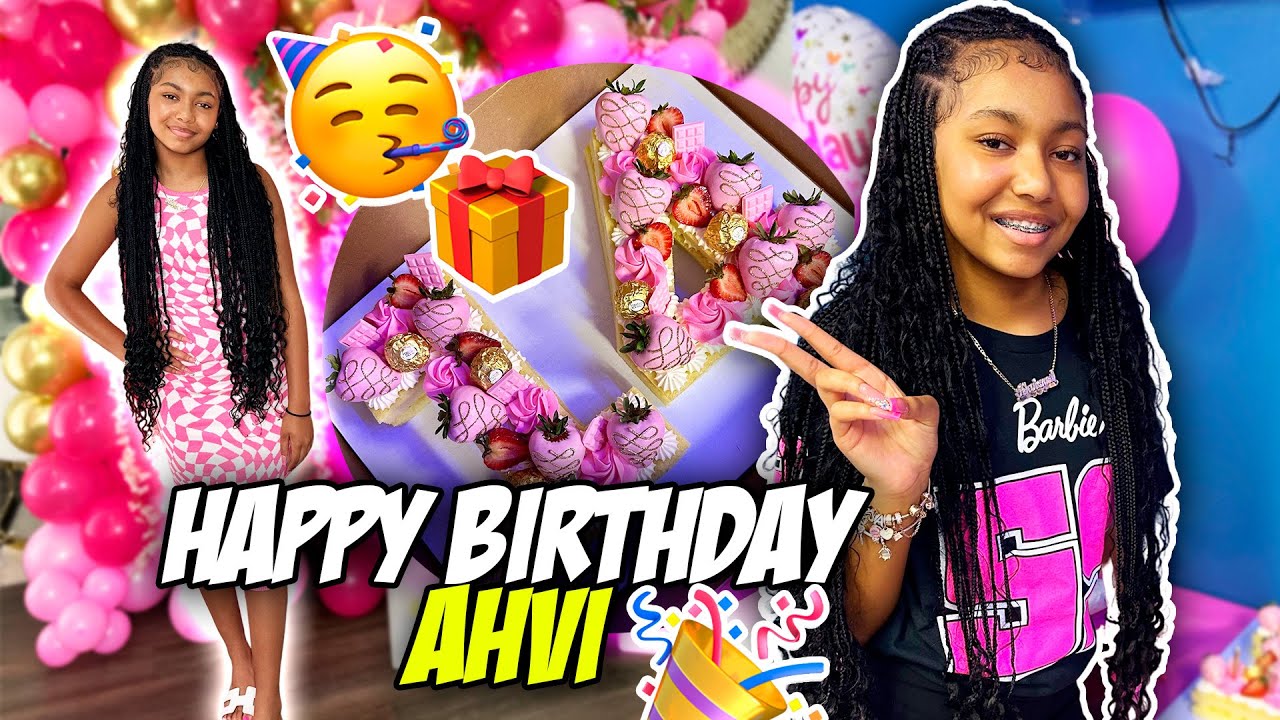 AHVI'S 14th BIRTHDAY CELEBRATION VLOG + A SURPRISED GUEST CAME TO HER PARTY 🥳