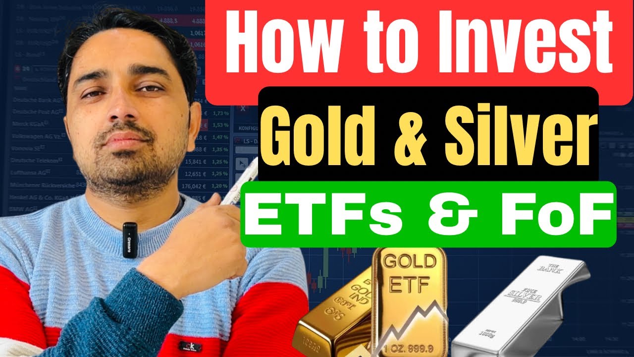  How to Gold and Silver Investment! Gold and Silver ETF investment| Growup with Kasim!