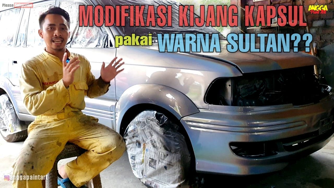 AMAZING‼️ MODIFIKASI KIJANG KAPSUL PAKE WARNA SULTAN‼️ HOLOGRAM EFFECT‼️