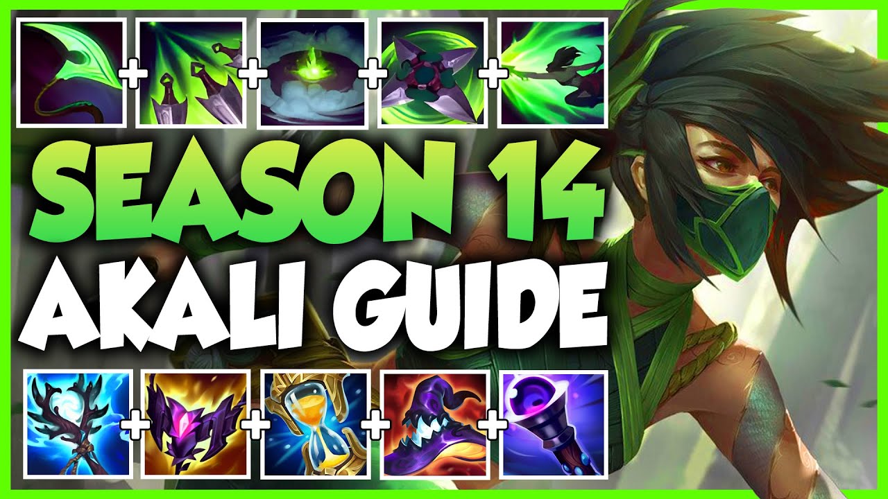 The ULTIMATE AKALI GUIDE | BEST Build & Runes | How to carry as Akali | Detailed Guide S14