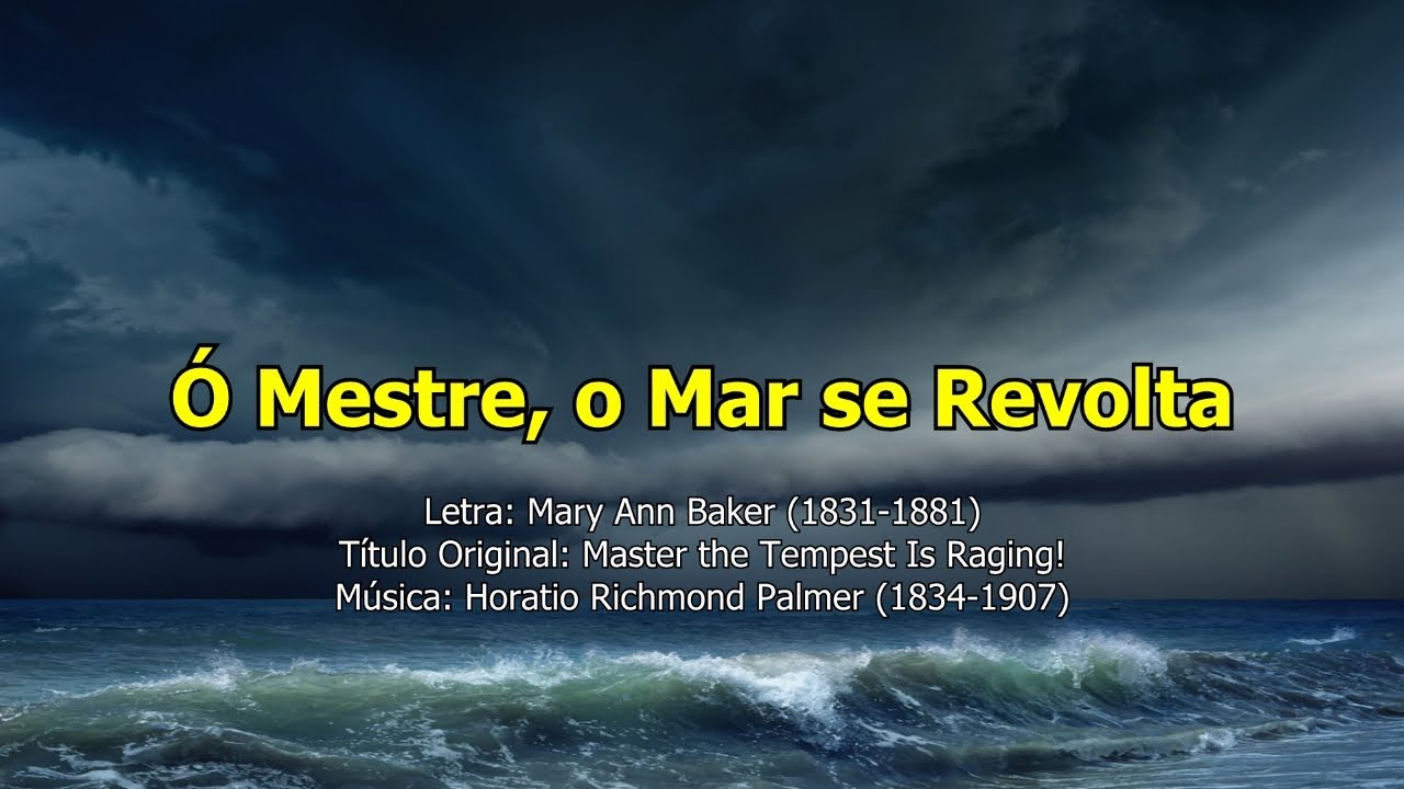 Hino IASD 379 - Ó Mestre, o Mar se Revolta (Playback)