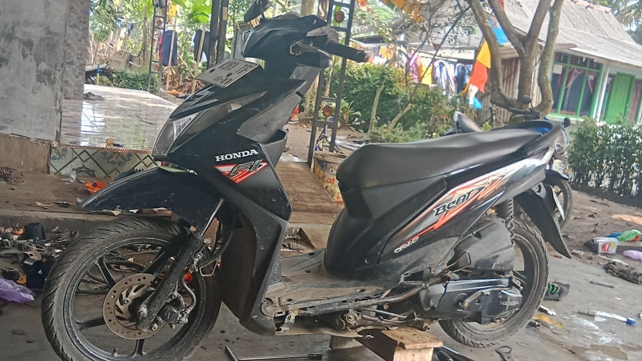 Balikan Beaf Fi stater kasar engkol sembuh , keluhan rpm atas brebet , tak tes jalan normal🙏🏼🤝🤲🏼😊🕋