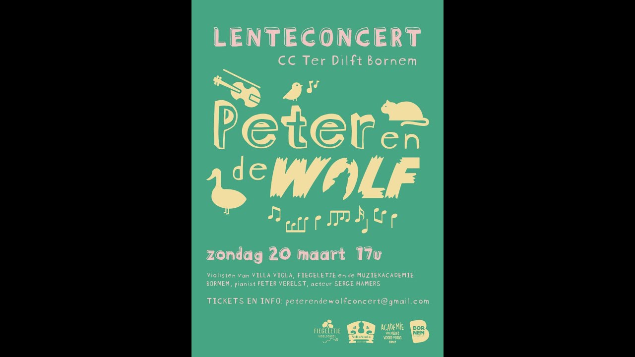 Peter en de Wolf, Lenteconcert 2022