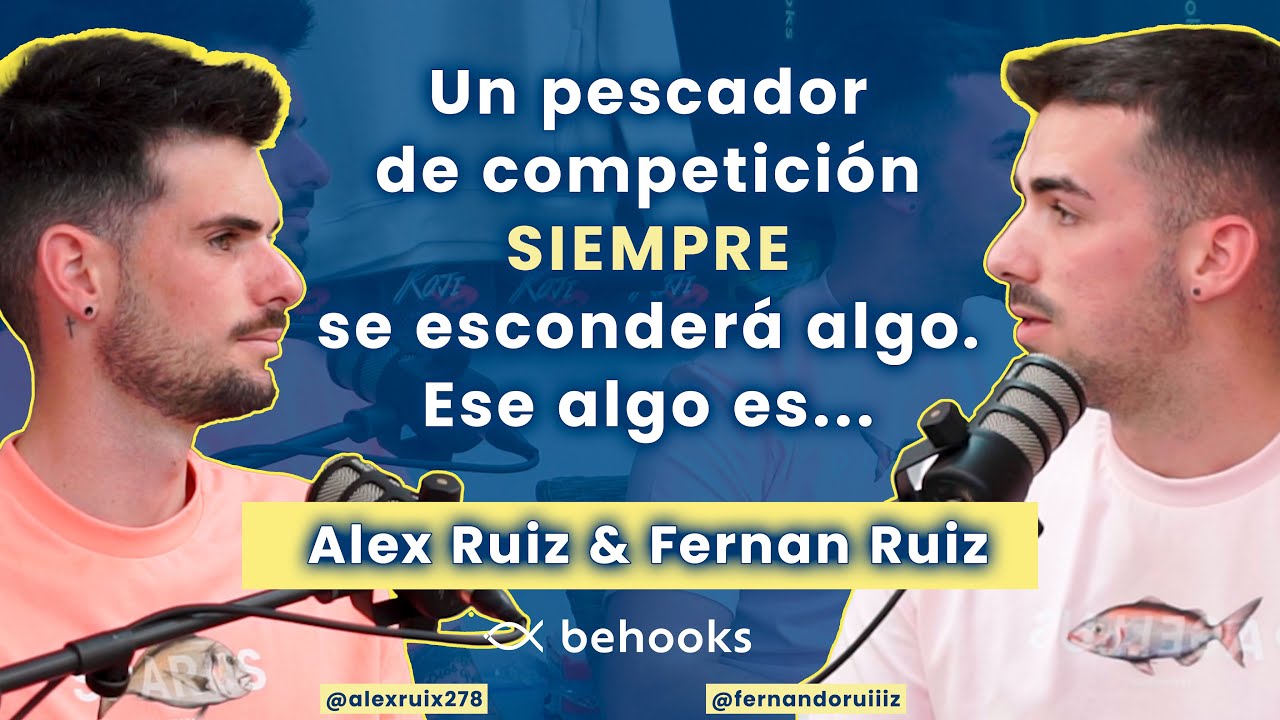 Un pescador de competición 🎣 siempre se esconderá algo. Ese algo es... [Alejandro y Fernando Ruiz]