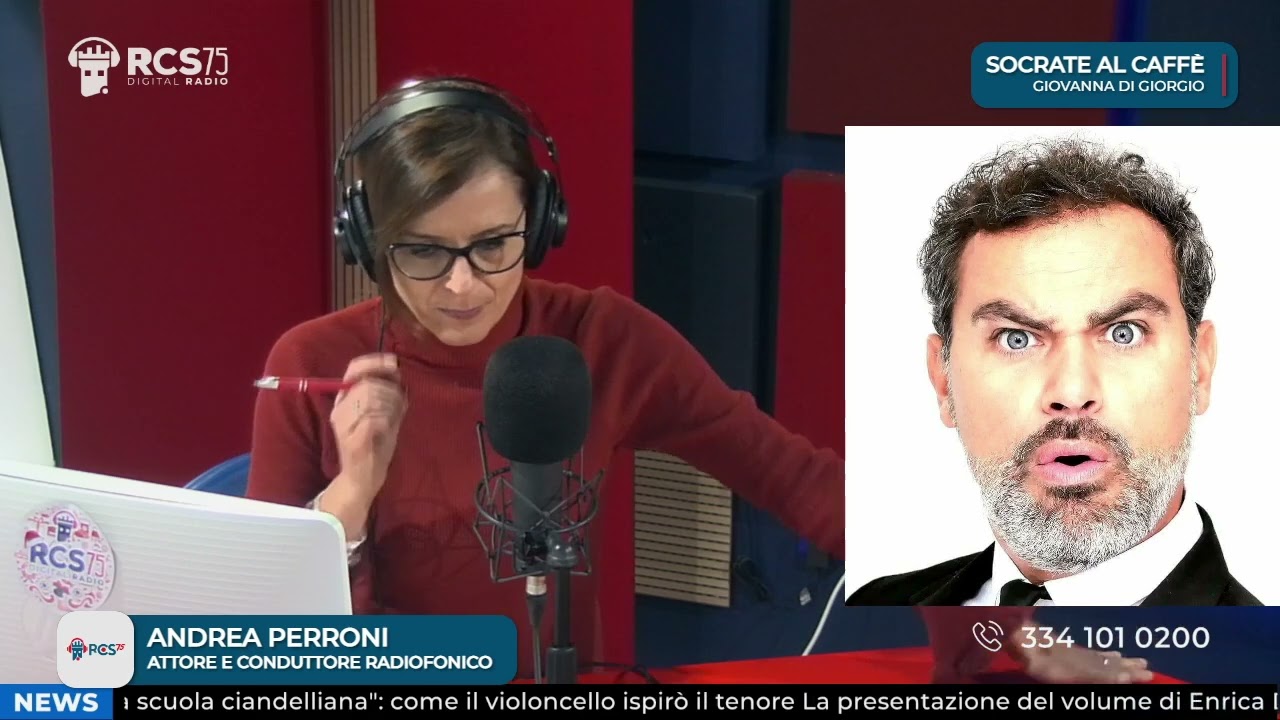 Socrate al Caffè - intervista a Andrea Perroni