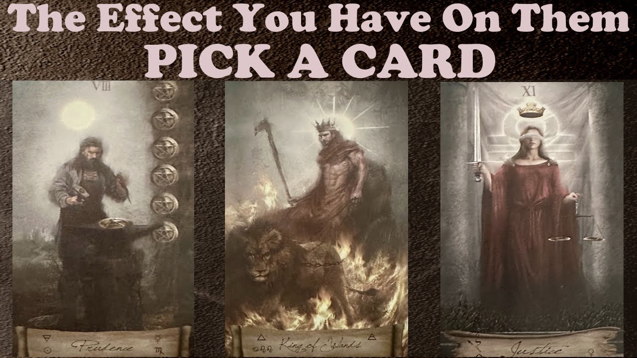The Effect You Have On Them 💛 PICK A CARD #tarot #pickacard #goldenhearttarot