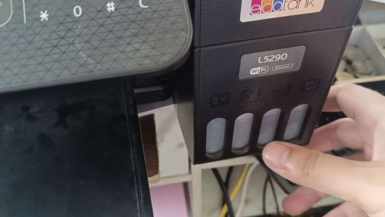Epson L5290 Color Problem | Missing Pink Ink Solved | RC Vlog | R-C Vlog Ph