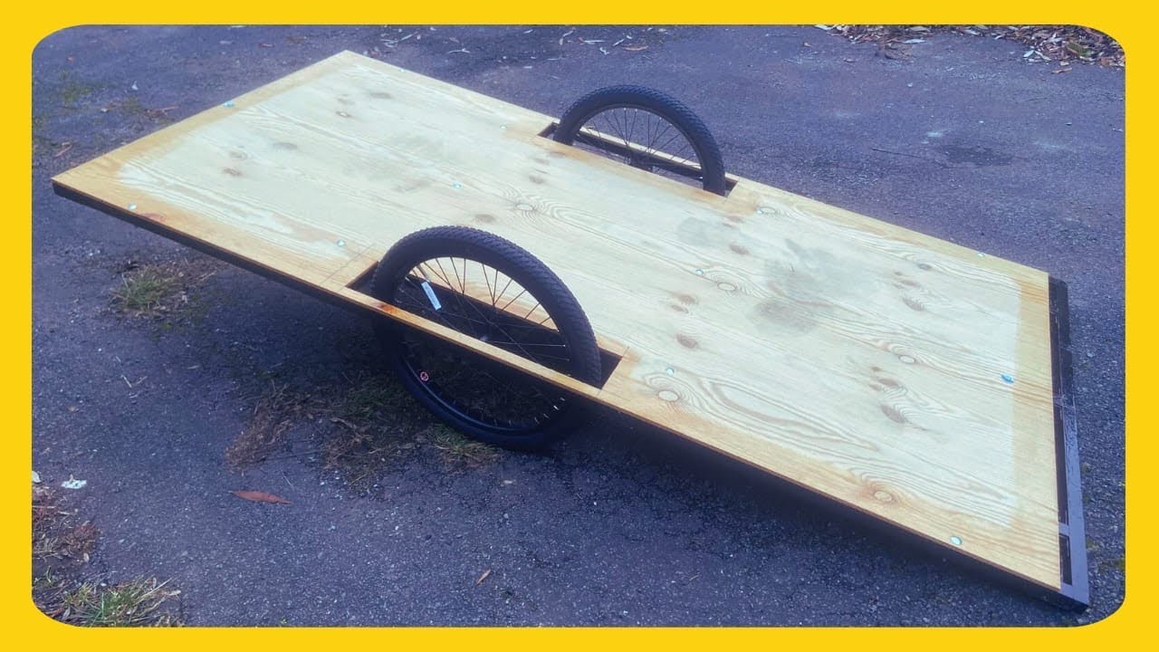 Projekt Fahrradwohnwagen | Die Bodenplatte