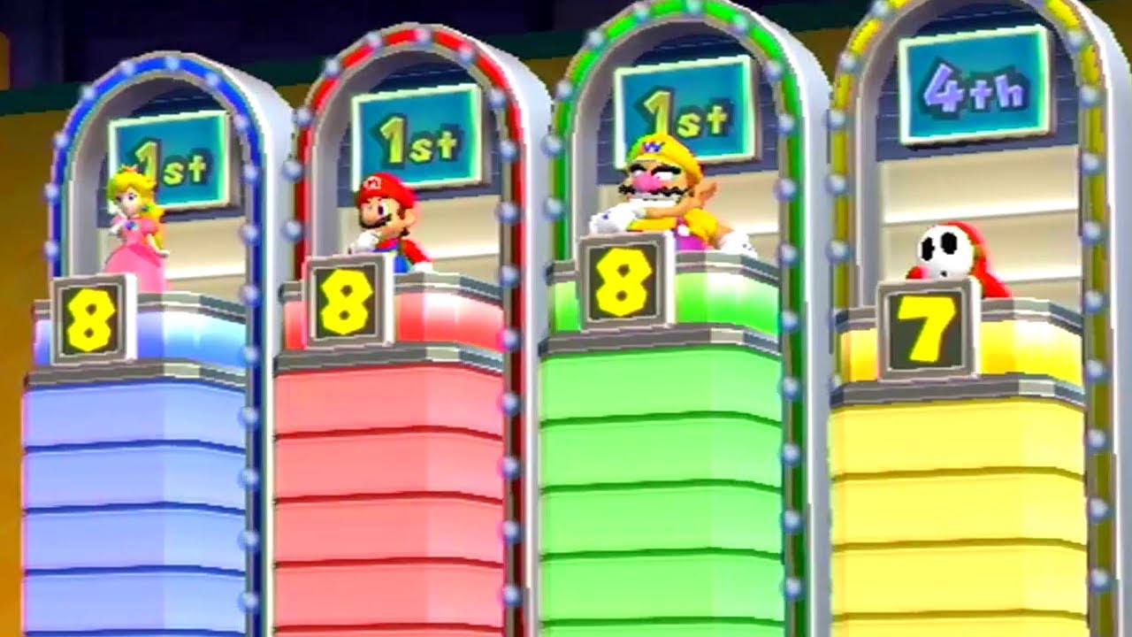 Mario Party 9 - All Lucky Minigames
