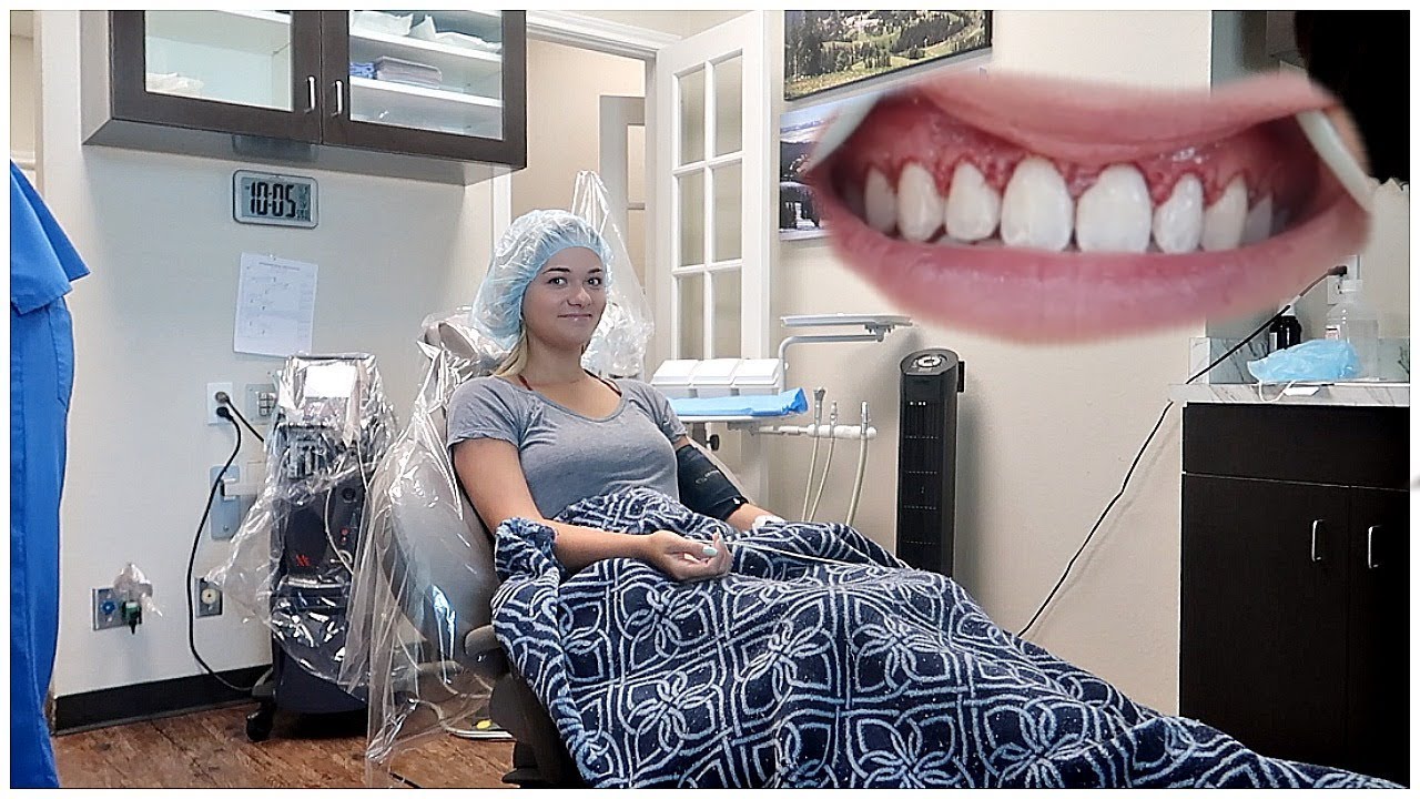 GETTING LASER GUM SURGERY