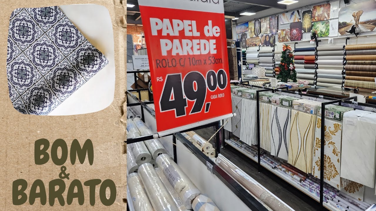 🧱 PAPEL DE PAREDE E REVESTIMENTOS: Tudo para você transformar seu ambiente!
