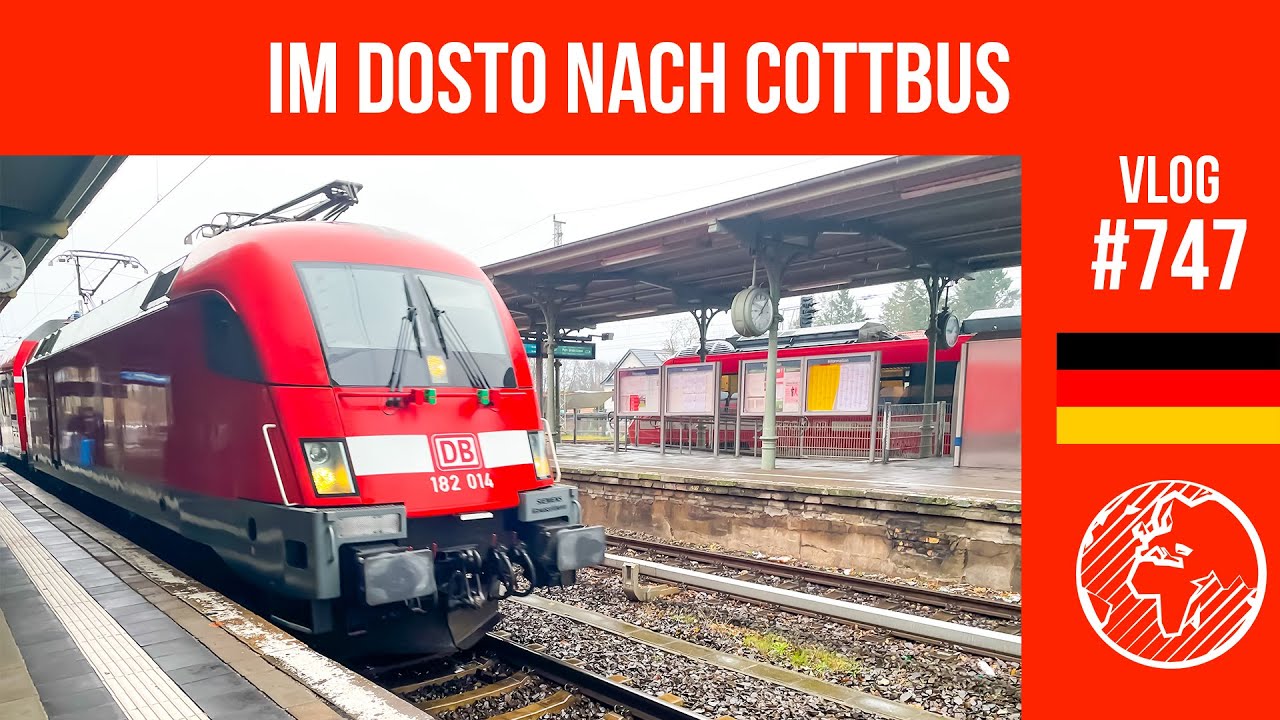 IM RE 2 nach Cottbus | TripReport (1. Klasse) | Vlog 747