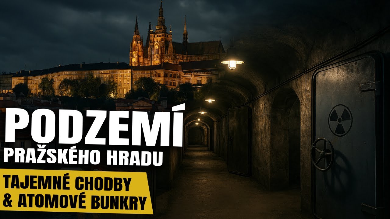 Co ukrývá podzemí Pražského hradu? Tajemné chodby a bunkry studené války