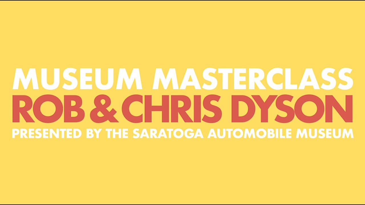 Museum Masterclass: Cars and Conversation with Rob and Chris Dyson of Dyson Racing