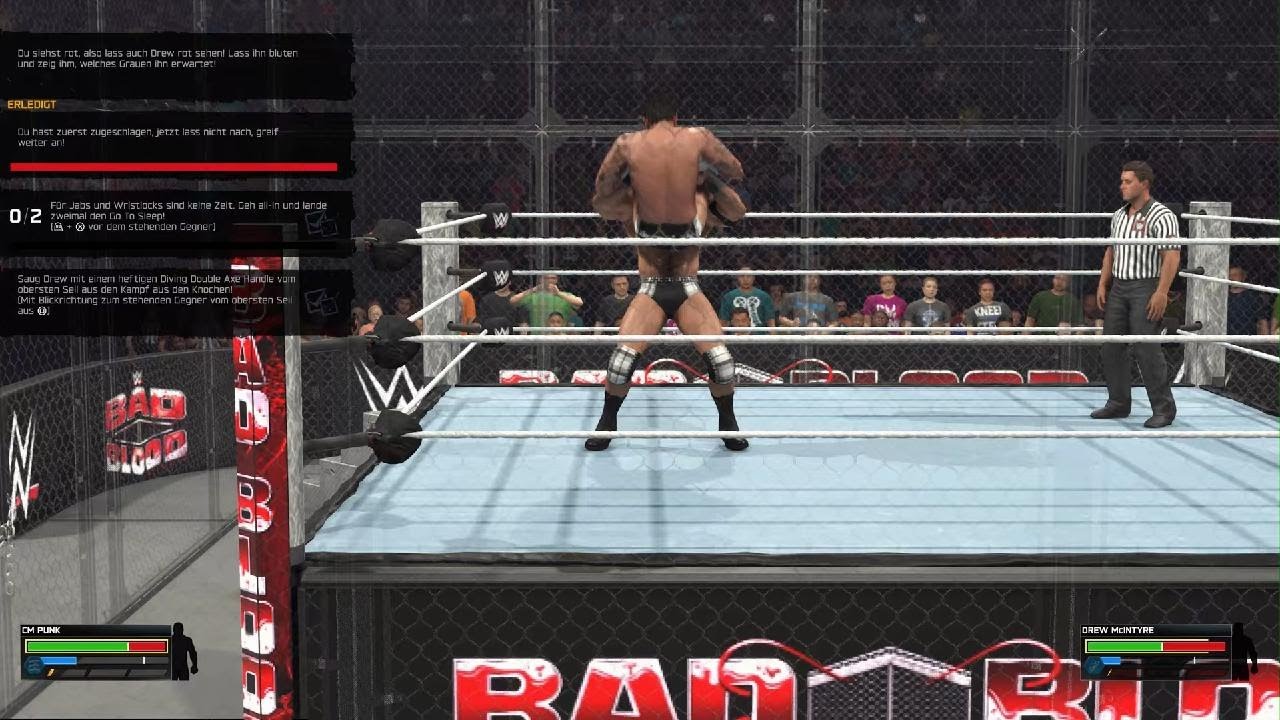WWE 2K26 Showcase: CM Punk против Drew McIntyre, Bad Blood, 5 октября 2024 г. #wwe2k26 #wwe #wwe2...