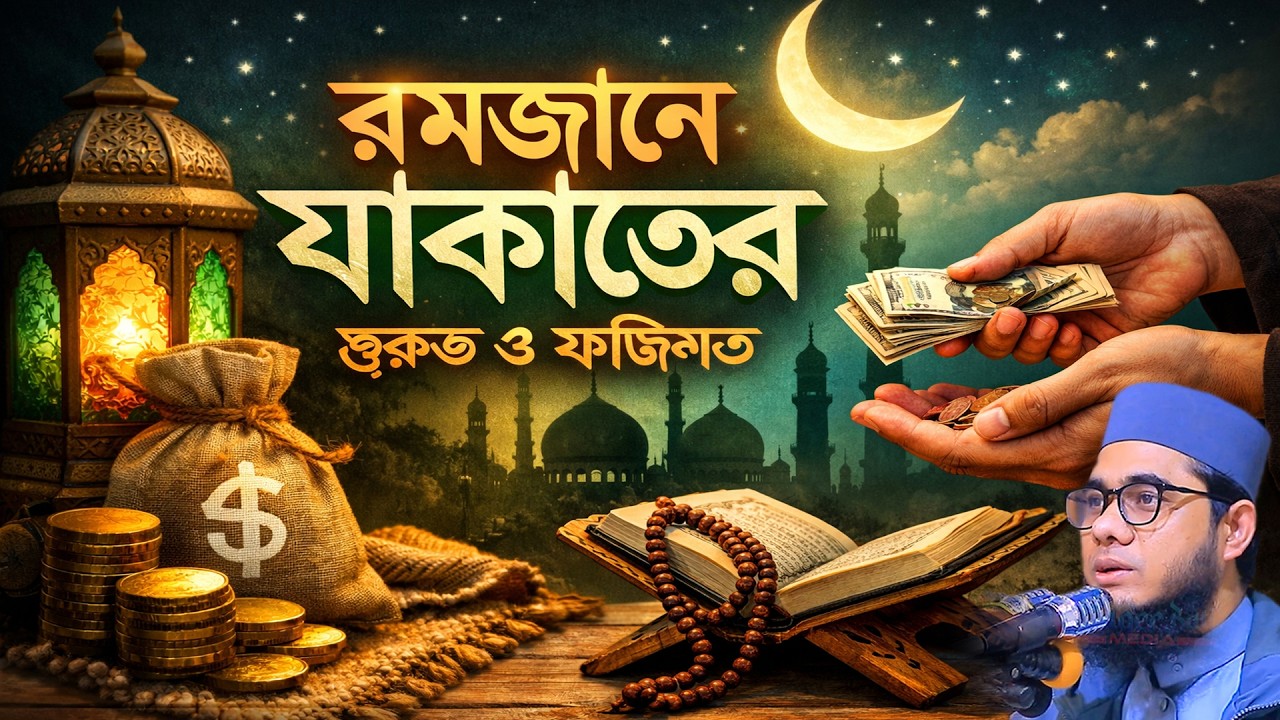 রমজানে যাকাতের গুরুত্ব ও ফজিলত ।। mufti shahidur rahman mahmudabadi new waz