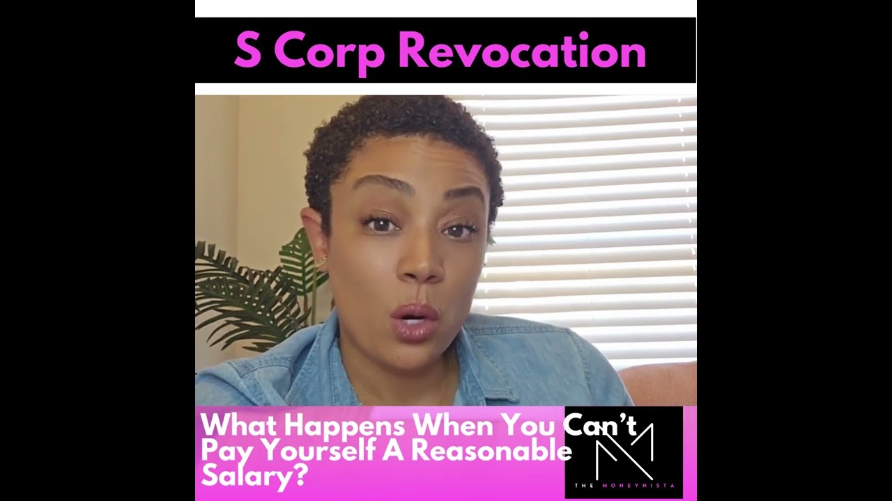 S Corp Tax Designation and Revocation