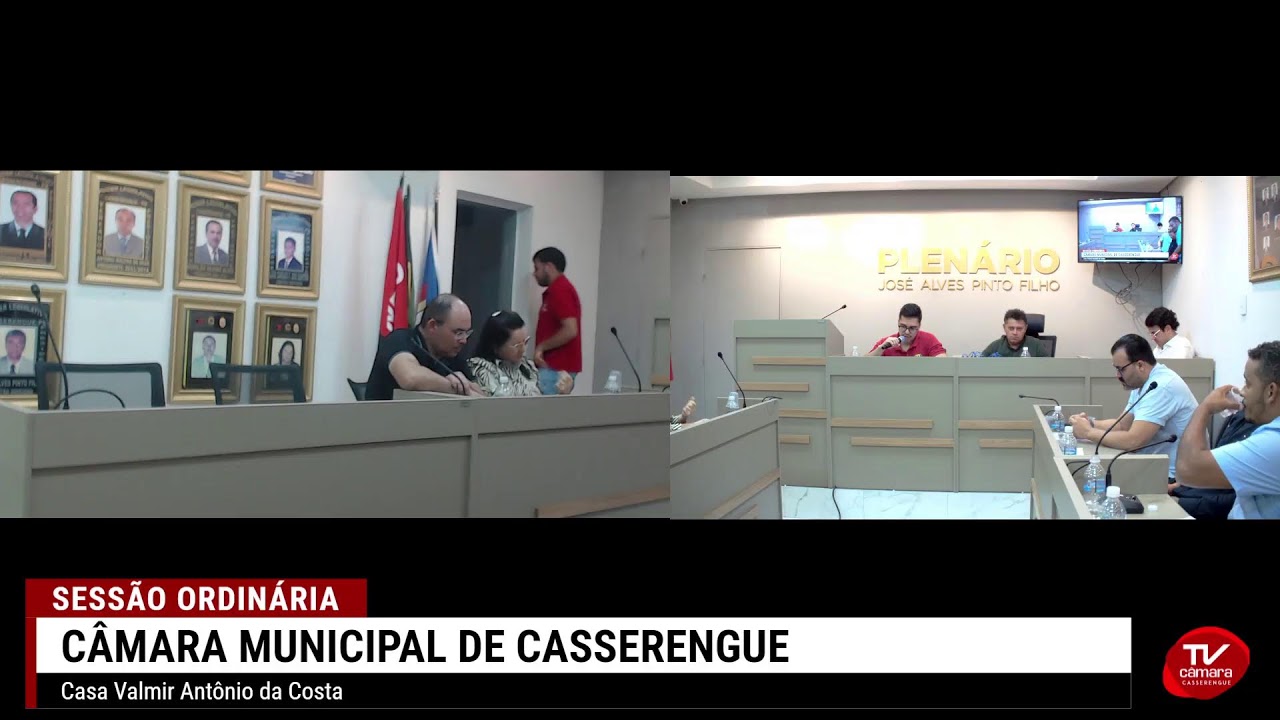 SESSÃO ORDINÁRIA / CÂMARA MUNICIPAL DE CASSERENGUE - 16 DE MARÇO DE 2026