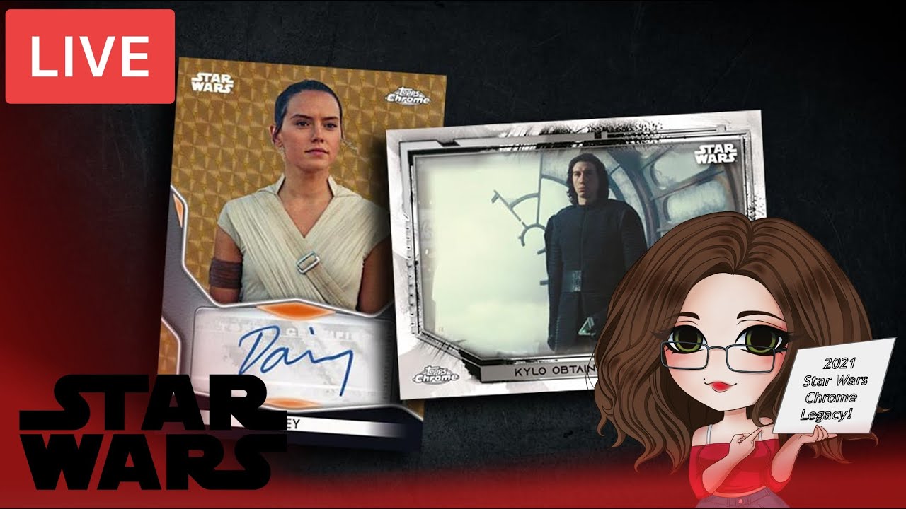LIVE QUINTUPLE CASE BREAK: 2021 Topps Star Wars Chrome Legacy - Asking for Repeat Magic!