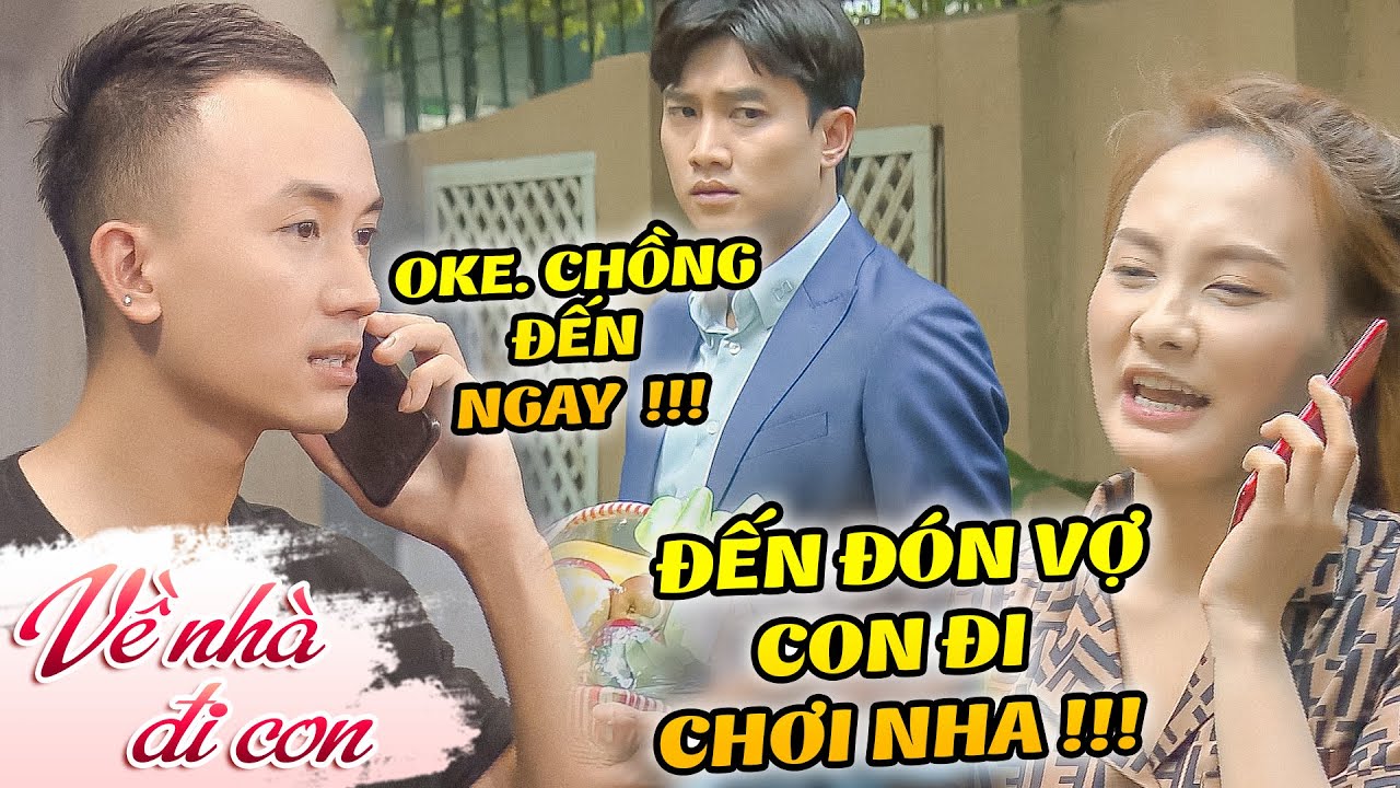 CAY MẮT khi thấy vợ ÂU YẾM bạn thân, Vũ GHEN TUÔNG LỒNG LỘN với Thư | Về Nhà Đi Con | Phim VTV