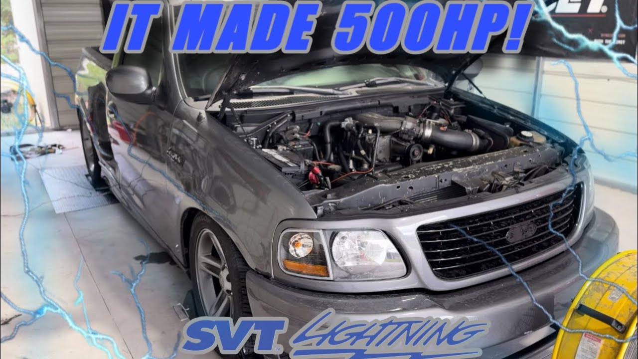 FORD SVT LIGHTNING DYNO TUNE!