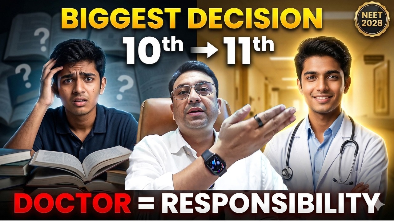 A Doctor&rsquo;s Advice to 10th Students Choosing Biology | 10th Ke Baad Yeh Galti Mat Karna! | NEET 2028