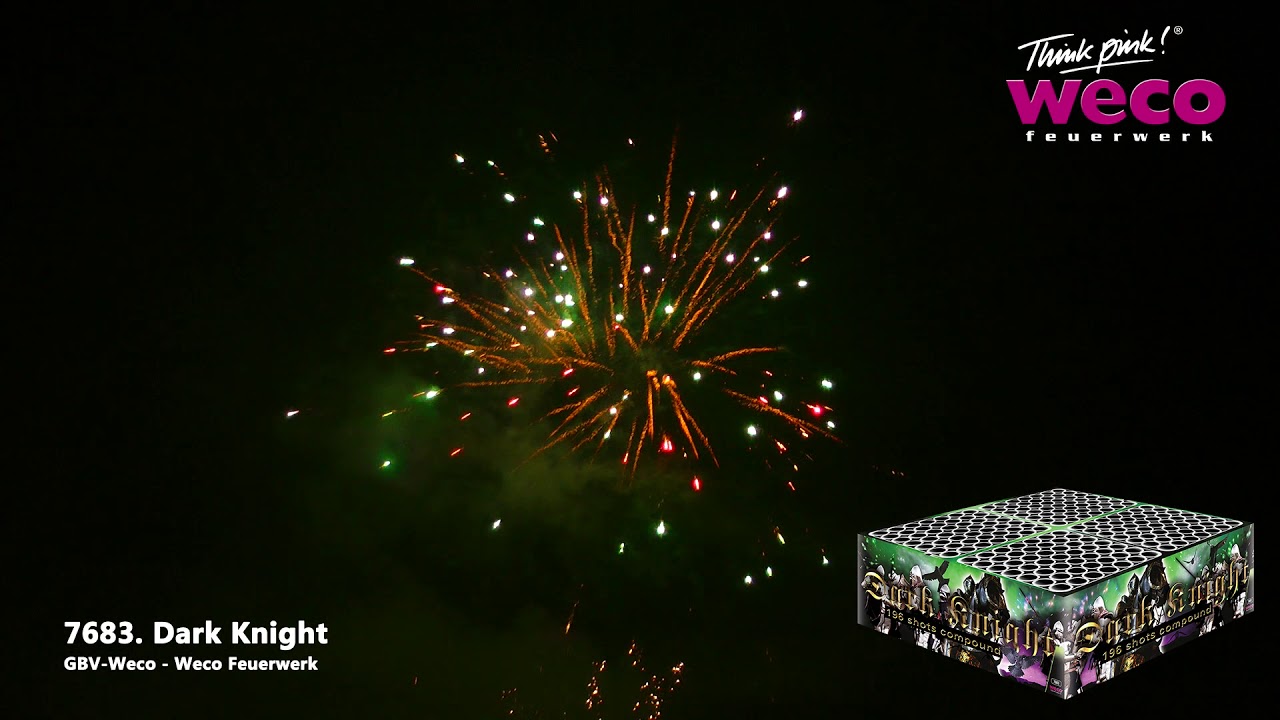 7683 - Dark Knight 196 shots - WECOvuurwerk.nl