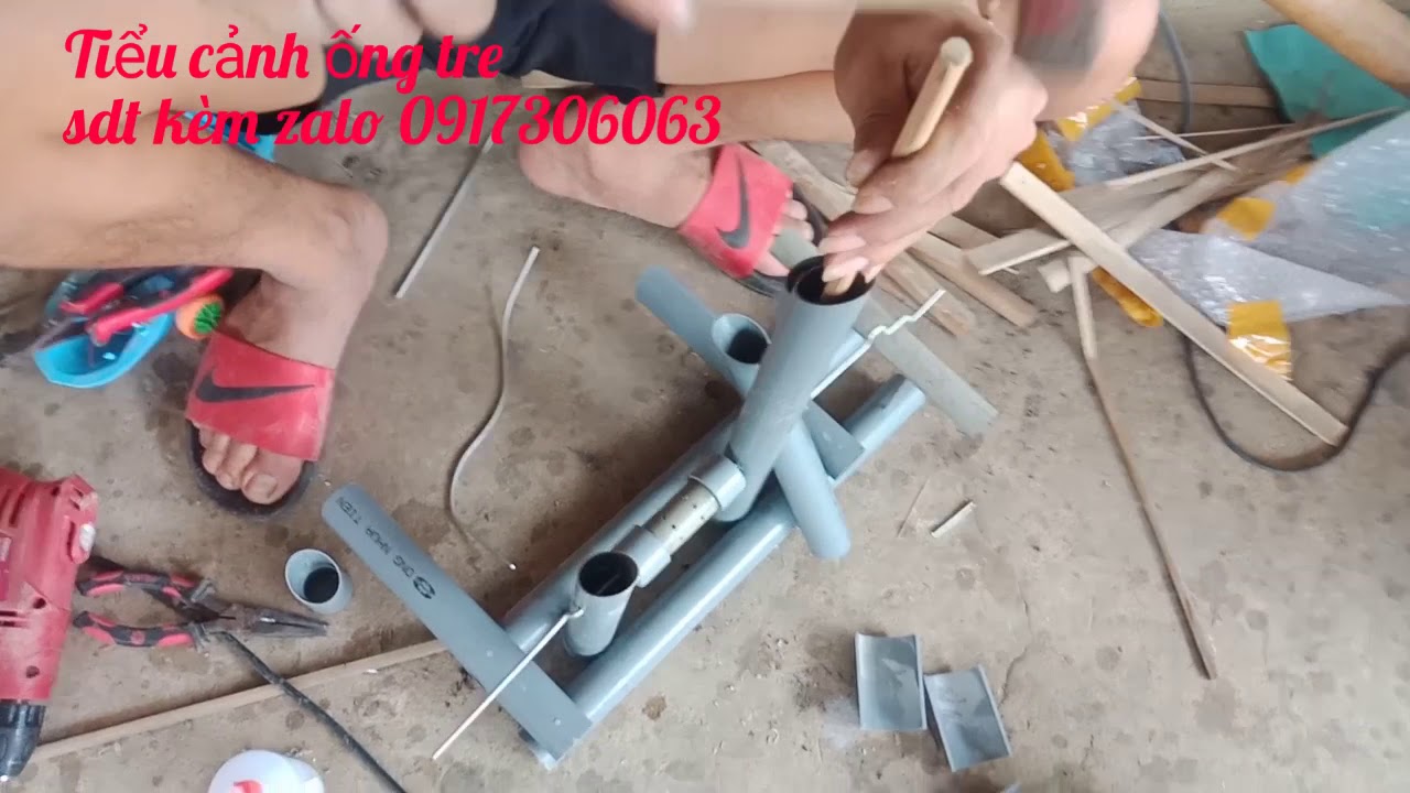 Hướng Dẫn làm Guồng Nước Ống nhựa