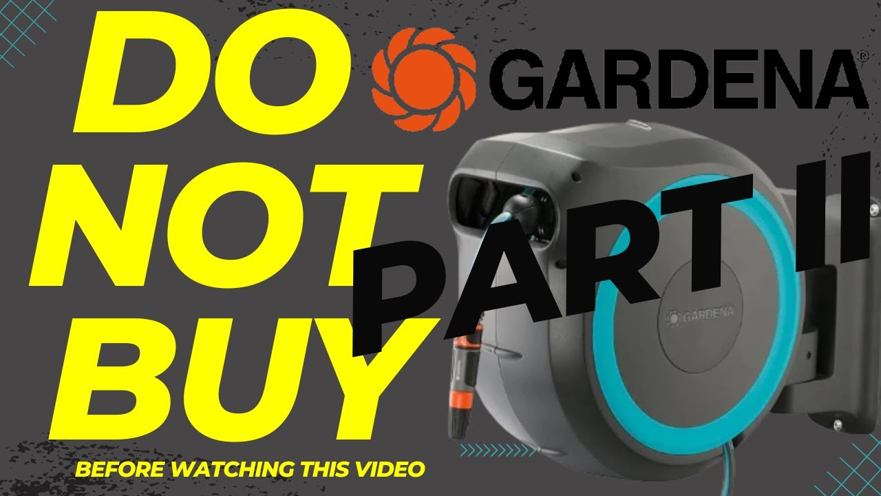DO NOT BUY this Gardena Hose Reel (Before Watching this Video) 