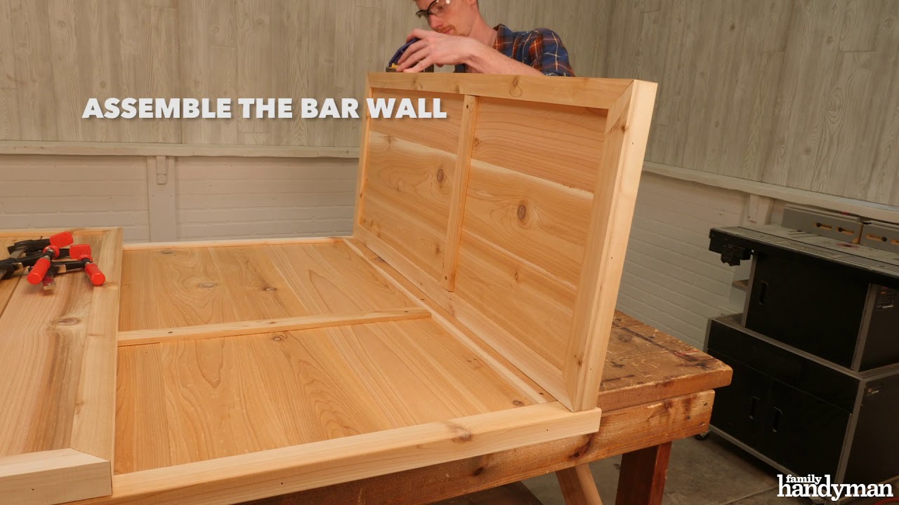 How to Build an Outdoor Folding Bar