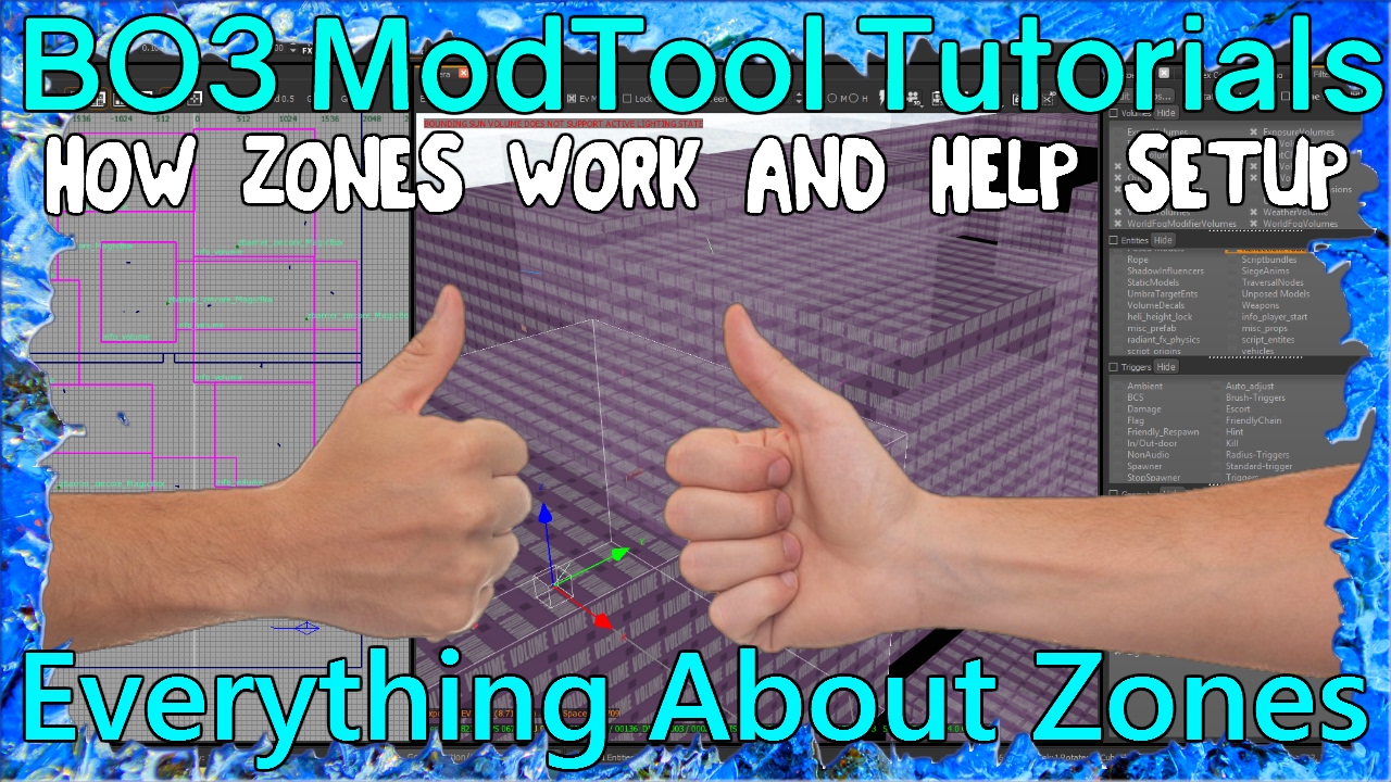 Everything About Zones - How they Work & Setup Tutorial Black Ops 3 Custom Zombies Mod Tools