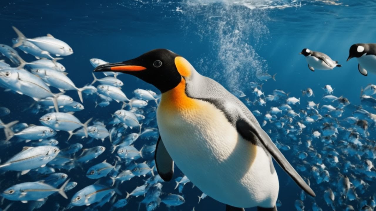 Satisfying Penguin Ocean Flood 🐧🌊 ASMR (Visual Physics)
