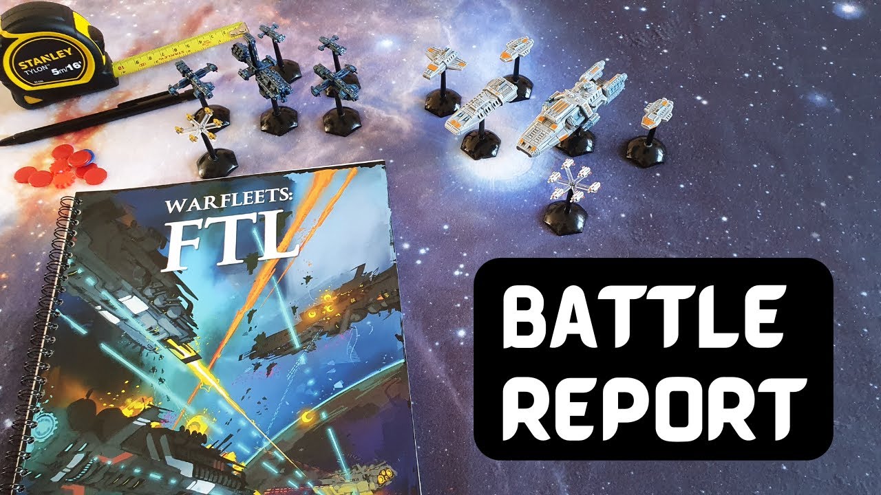 Warfleets FTL Wargame Battle Report