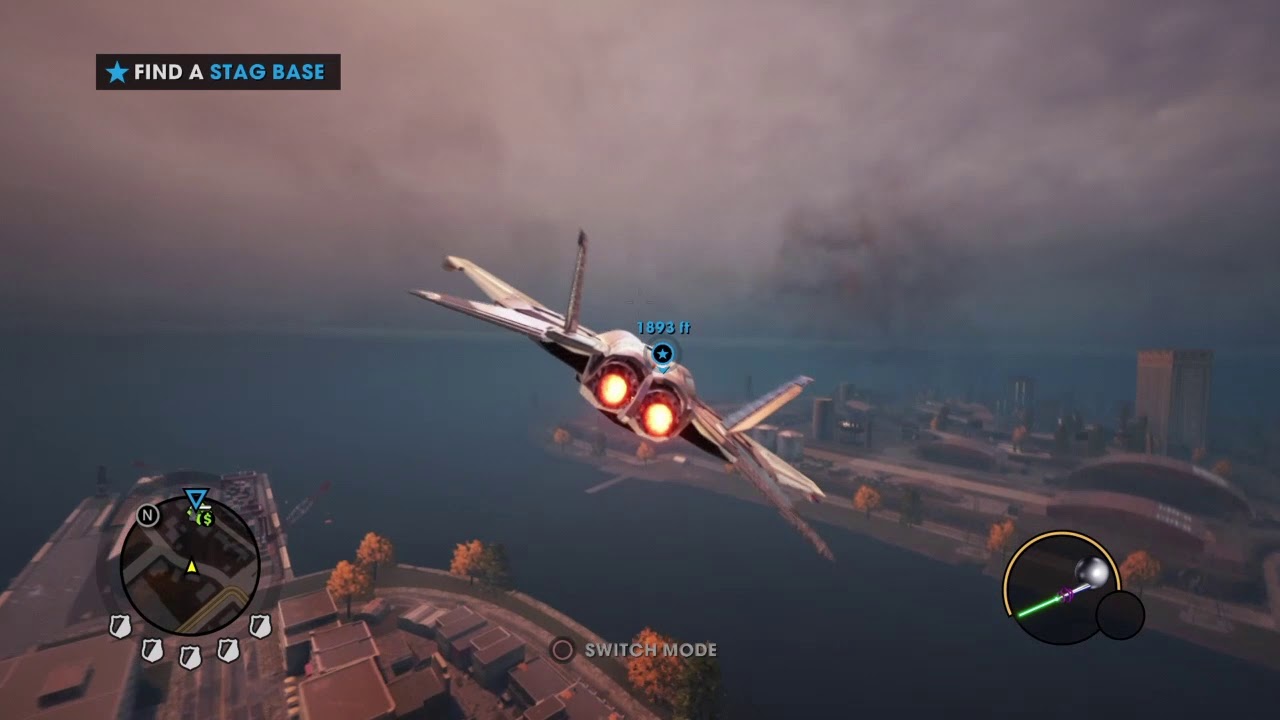 Saints Row: The Third Remastered VTOL Gameplay