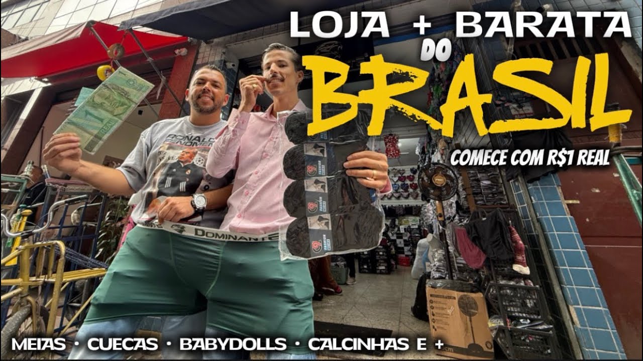 🔥😱 FORNECEDOR DE MEIAS E TODO TIPO DE ROUPA ÍNTIMA COM BERMUDAS E OUTROS ITENS 🤑💥