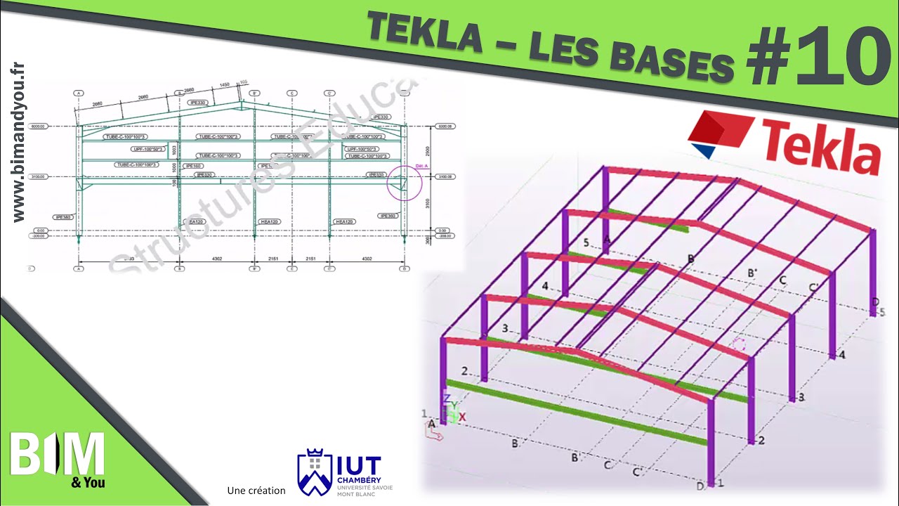 Mise en page et cotation - TEKLA STRUCTURES #10 - BIM&You