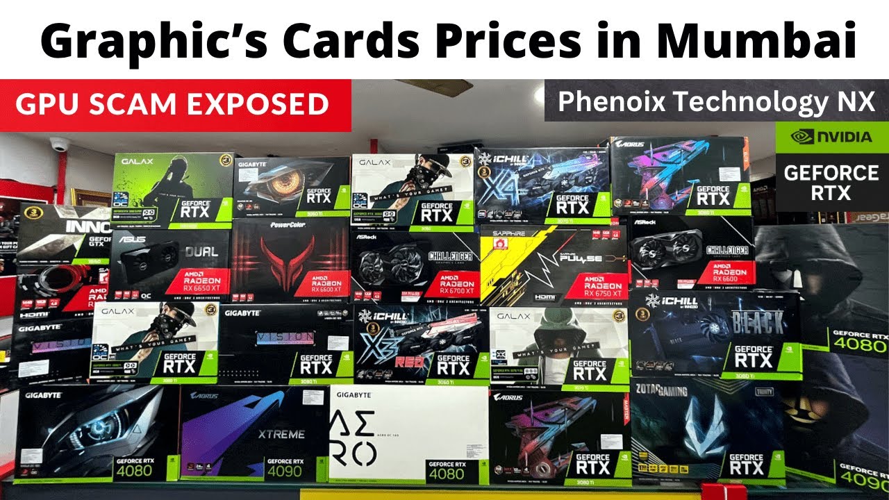 Graphics Cards Prices in Lamington Road Mumbai 2023 | GPU Scam Exposed ⚠️