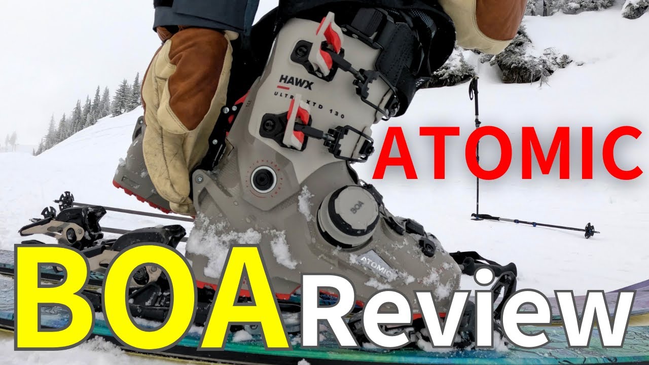 【スキーギア】今年から新しく搭載されたBOAブーツレビュー / ATOMIC Haux Ultra XTD130 Review