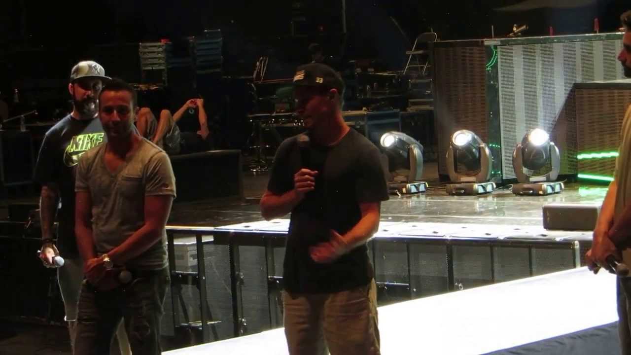 Backstreet Boys - Q&A Soundcheck - Dallas 2013