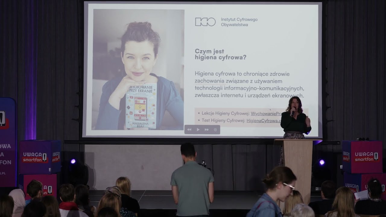 Higiena cyfrowa nie ma metryki | Magdalena Bigaj na Uwaga! Smartfon 2024