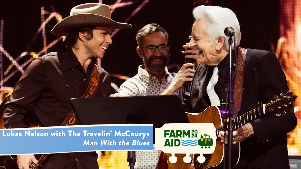 Lukas Nelson with The Travelin’ McCourys & Del McCoury - Man With the Blues (Live at Farm Aid 2024)