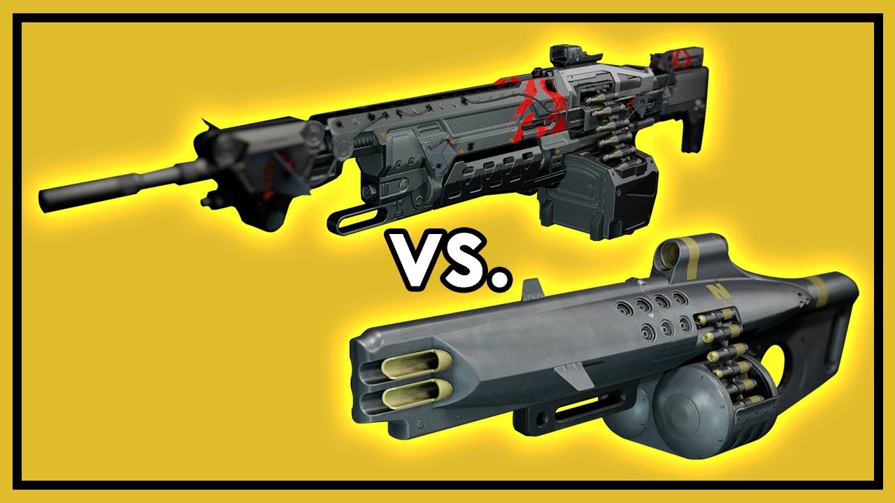 Destiny Rise of Iron: IF MATERIA~ vs. Nemesis Star - Machine Gun Damage Comparison