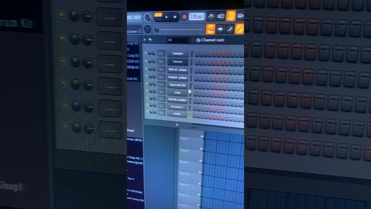How to delete multiple sounds on your channel rack. #tutorial #flstudio