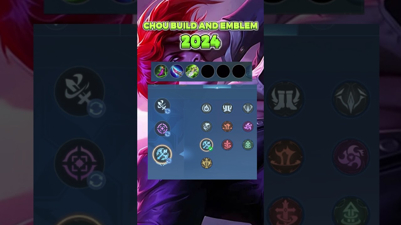 one hit build💀💀 #chou #mlbb #insec