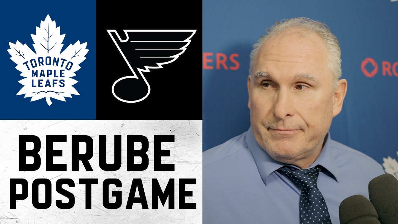 Craig Berube | Post Game at St. Louis Blues | March 28, 2026