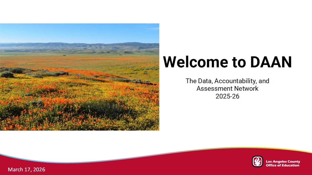 LACOE DAAN Meeting - March 17, 2026