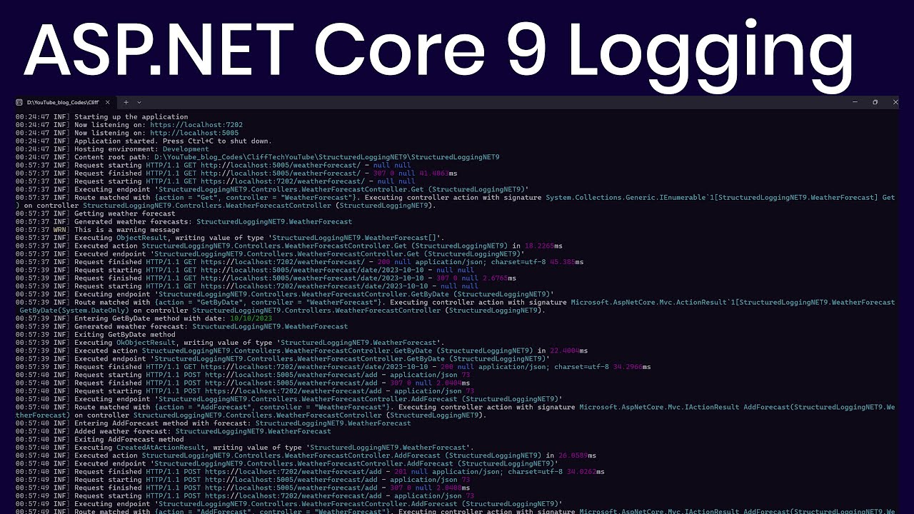 Structured Logging in ASP NET Core 9  With Serilog&nbsp;and&nbsp;Seq